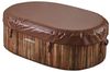 Arebos Whirlpool BERGEN aufblasbar für 2 Personen mit 90 Massagedüsen, (Komplett-Set, 190 x 120 cm), für Outdoor & Indoor Bild 5