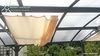 Floracord Sonnensegel Bausatz Universal - 420x140 cm, Segelfarbe Elfenbein, Bausatz mit 14 Edelstahlseil und Sonnensegel mit 34 Laufhaken, Polybag, beige, 04-77-03-38P Bild 2
