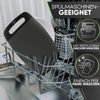 Loco Bird Frühstücksbrett Schneidebrett Kunststoff BPA freie - Brettchen 25x16cm, Cutting Board, (Hygienisches Brett für die Küche, 6-St, Vielseitiges Schneidbrett), Frühstücksbrettchen Spülmaschinenfest Bild 3