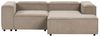 Linksseitiges Ecksofa mit Ottomane ARDAL Taupe Linksseitig Bild 5