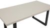 HELA Esstisch MERAN (1-St), U-Gestell,Cashmere,Azoto Matt lackiert,Metall,Spanplatte Bild 5