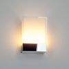 Lindby Wandleuchte Malthe, Metall, Chrom IP20, 2 x 15 W LED Bild 3