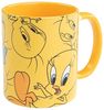 United Labels® Tasse Looney Tunes Tasse Tweety allover Kaffeetasse Becher 320 ml, Keramik Bild 2