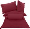 Traumschloss Exclusiv Edel-Jersey Kissenbezug bordeaux 80x80 Bild 2