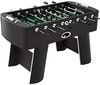 Kare Design Kicker Style schwarz/silber, Kickertisch, Fußballtisch, kugelgelagert, inkl. 4 Bälle, Figuren austauschbar, Fußballkicker, 90 x 125 x 145 cm (H/B/T) Bild 5
