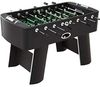 Kare Design Kicker Style schwarz/silber, Kickertisch, Fußballtisch, kugelgelagert, inkl. 4 Bälle, Figuren austauschbar, Fußballkicker, 90 x 125 x 145 cm (H/B/T) Bild 4