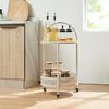 Servierwagen Jässaatka Stahl 76x40 cm Grau [en. casa] Bild 5