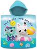 Badeponcho / Handtuch60x120cm Baumwolle Gabi's Cat House Gabby's Dollhouse GD00001 Kids Euroswan Bild 1