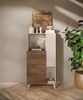 Hochkommode >Morena< soft-close, Cashmere / Mercure, Holzwerkstoff - 81x154x42cm (BxHxT) Bild 2