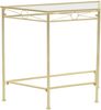 vidaXL Beistelltisch Vintage-Stil Metall 87x34x73 cm Gold 245934 Bild 1