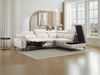 Vente-unique - CADILO Sofa Stoff Beige - B 221 cm x H 83 cm x L 279 cm Bild 2
