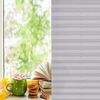 Plissee ohne Bohren Klemmfix 35x200 cm(BxH) Hellgrau Jalousie Sonnenschutz Easyfix Faltrollo Lichtdurchlässig Rollo für Fenster & Tür Bild 3