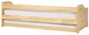Tagesbett LUNERAY 90 x 200 cm Holz Heller Holzfarbton Bild 5