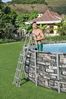 Bestway 'Flip & Lock' Pool-Leiter, für Pools bis 132 cm Höhe, Stahl/Kunststoff Bild 2