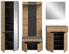 Garderoben-Set >Canu< in Basalt Grau / Artisan - 255x190x37cm (BxHxT) Bild 4