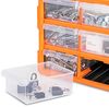 monzana Aufbewahrungsbox (49 St), 18 Schubladen 47,5x38x16cm Sortimentskasten Sortierkasten Bild 4