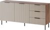 Kommode Aocale 01 (Farbe: Nuss Warmia / Cashmere) Bild 4