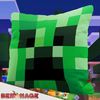 BERONAGE Dekokissen Minecraft Kissen Creeper & TNT 40x40 cm Kuschelkissen Sofakissen, passend zur Bettwäsche, ideal für Sofa, Couch, Kinder-Bett, Auto Bild 4