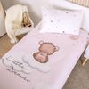 Herding Flanell Kinder Baby Bettwäsche Little Dreamer rosa 100x135 cm A1 Bild 5