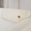LINGKY Samt Sofabezug 1 2 3 4 Sitzer, L Form Sofaüberwurfe, Ecksofa Sofa überzug Pets Dog Couch überzug Anti-rutsch Sofaschutz, Ultra Weicher Sofaschoner (Beige,90x90 cm/Quadrat) Bild 4