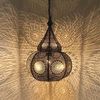 Orientalische Lampe Taza Schwarz Bild 4