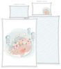 Herding Baby Bettwäsche Wal Qualle rosa 2 tlg 100 x 135 cm Baumwolle Bild 2