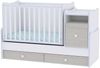 Lorelli 'Trend Plus NEW' Babybett Schaukelfunktion Kommode Schreibtisch hellblau Bild 3