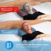Reisekissen VOLAR | Orthopädisches Nackenkissen mit Memory-Foam gegen Nackenschmerzen | Kleines Kopfkissen für Reisen im Auto, Flugzeug, Zug, Hotel & Camping Bild 3