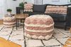 Pouf Bohist 225 Rosa / Creme 50cm x 50cm Bild 2