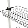 SoBuy FRG34-P02 Aufbewahrungskörbe, Metall, Pulverbeschichtung, Schwarz, 83 x 8 x 19 cm Bild 5