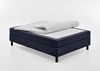 Atlantic Home Collection Happy Boxbett ohne Kopfteil, 7-Zonen Taschenfederkern- Matratzen, Härtegrad H3, Stoff, Blau, 180/200 cm, Liegehöhe ca. 58 cm Bild 4