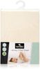 Lorelli Babybett Spannbetttuch Jersey 120x60 cm Bettlaken Babybetten, waschbar beige Bild 2