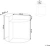 Beistelltisch TAGGART Metall Schwarz Bild 3