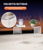 EH Design Acrylglas Beistelltisch I Couchtisch PLEXIGLAS® Mini Nachttisch Mini Tisch (40cm (Breite) x 30cm (Tiefe) x 34cm (Höhe), Material stärke 8mm, transparent) Bild 3