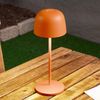 Lindby Außen-Tischleuchte Arietty, LED, Metall, Gelb warmweiß IP65, 1 x 2,2 W LED, warmweiß Bild 2