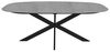 byLIVING Esstisch Oval, in Bootsform, Tischplatte in Naturstein-Optik grau, Breite 200 cm Bild 4