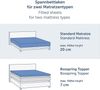 Blumtal® Baumwolle Spannbettlaken 80x160-180 cm Basics Jersey - Bettlaken 80x160 Kinder - Oeko-TEX zertifiziertes Spannbettlaken Beistellbett/Spannbettlaken Kinderbett 80x160-180 - Anthrazit Bild 2