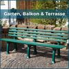 F+D Handelsgesellschaft mbH Gartenbank 4-Sitzer grün Bild 5
