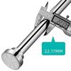BAYLI Duschvorhangstange 50 cm Duschvorhangstange ohne Bohren verstellbar von 55 cm bis 85 cm Bild 5