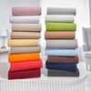BettwarenShop Jersey-Elasthan Topper Spannbettlaken Multi-Stretch|180x200 - 200x220 cm| silber Bild 5