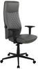 Bürostuhl >Homepro< Rautensteppung, dunkelgrau, Mikrofaser - 70x120x70cm (BxHxT) Bild 2