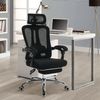 Ergonomischer Bürostuhl, Schreibtischstuhl Mit Hoher Rückenlehne Aus Netzgewebe, Ausziehbarer Fußstütze, Lendenwirbelstütze Und Verstellbarer Kopfstütze, 360° Drehbarer Gaming-Stuhl Für Das Homeoffice Bild 2