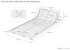 Erst-Holz 70.32-09 FV Federholzrahmen Lattenrost 90x200 cm Kopfteil verstellbar Bild 3