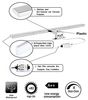 Aourow LED Spiegelleuchte Bad Spiegel Lampe 10W 820lm 40cm Neutralweiß 4000K,3 in 1 Spiegellampe Badezimmer/Badleuchte/IP44 230V,Nickel Chromstahl LED Schrankleuchte Bild 3
