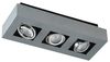 Arcchio Deckenstrahler Vince, Metall, Alu IP20, 3 x 10 W LED Bild 1