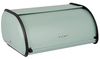 LS-LebenStil Brotkasten Vintage Brotbox 34cm Metall Retro Brot Aufbewahrung Brotbehälter, Metall, (Roll-Deckel Küche Aufbewahrungskorb Lüftungslöcher, 1-tlg, Aufbewahrungsbox Nostalgie Brotkorb zum Frischhalten) Bild 4