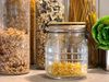 Excellent Houseware Glasdose mit Bambusdeckel Clip luftdicht mit Dichtung 1 1 l Bild 2