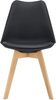 Esszimmerstuhl Fläten 6er Set Kunstleder Schwarz [en. casa] Bild 4