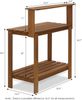 Furinno Tioman Outdoor Bank/Regal für Töpfe, Holz, 49. 53x91. 29x108. 51 cm Bild 3