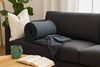 Betz 4 Stück Fleecedecken Kuscheldecken Größe 130x170 cm Farbe Anthrazit Bild 2